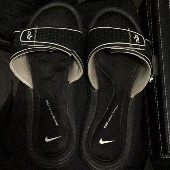 Nike Shoes Womens Nike Comfort Footbed Slides Size 8 Us Poshmark